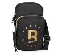 Reebok Gold Borsa piccola Nero 11x17,5x4 cm Poliestere by Joumma Bags