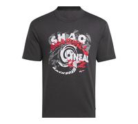 Reebok GS HS Shaq Spiral Tee T-Shirt, Washed Black, L Men's-L