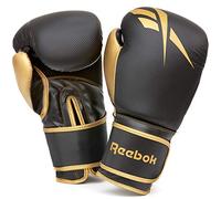 Reebok Guanti da Box - Oro/Nero, 14 oz.