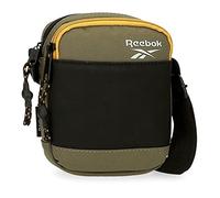 Reebok Hamilton Borsa a Spalla Due Scomparti Verde 12x16x3,5 cm Poliestere