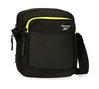 Reebok Hamilton Borsa a tracolla grande nera 17x22x8 cm Poliestere