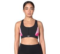 Reebok Icons Bra Reggiseno Sportivo, Opaque, Black/LASPIN, S Donna