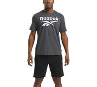 Reebok ID-Big Logo T-Shirt, DGREYH, S Uomo