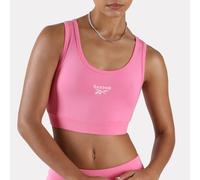Reebok - ID Cotton Bralette, Playful Pink, Taglia: S