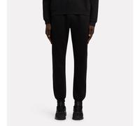 Reebok - ID Small Logo Fleece Jogger Pants, Black, Taglia: L