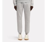 Reebok - ID Small Logo Fleece Jogger Pants, Light Grey Marl, Taglia: M