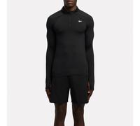 Reebok - ID Train Muscle Men's Quarter Zip, Uomo, Black, Taglia: L