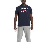Reebok Identity Big Logo Tee T-Shirt, Vecnav, M Uomo