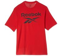 Reebok Identity Big Logo Tee T-Shirt, Vector Red, M Uomo