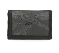 Reebok Joumma Bags - Portafoglio Stam in poliestere, 13 x 8 x 2,5 cm, colore: Grigio