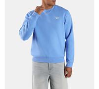 Reebok - Kai Small Logo Men's Crewneck Sweatshirt, Uomo, Peri Blue, Taglia: L