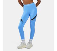 Reebok - Leggings da donna a vita alta colorblock Lux, Peri Blue/Black, Taglia: 2XL