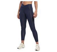 Reebok Leggings da Donna a Vita Alta, Marina vettoriale, XL