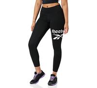 Reebok Leggings da Donna RI Bl in Cotone, Nero, GL2547, Taglia L