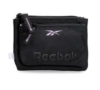 Reebok Linden Beauty Case Due Scomparti Nero 17x9x2 cm Poliestere