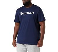 Reebok Maglia funzionale marino / bianco, Taglia L