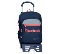 Reebok Lucia Zaino Scuola con Carrello Blu 30x40x12 cm Poliestere 14,4L by Joumma Bags, blu, Zaino scuola con carrello