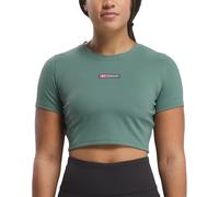 Reebok LUX BOLD CROP TEE Magliette M Grigio