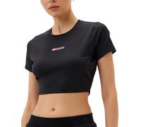 Reebok LUX BOLD CROP TEE Magliette XS Nero