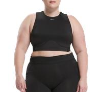 Reebok LUX CONTOUR CROP IN Top e Reggiseni 2X/18-20W Nero