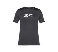 Reebok Maglia funzionale 'CASIDY CORE' nero / bianco Donna Reebok L