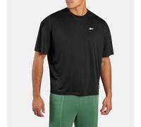Reebok - Maglietta rilassata da basket ID, Black, Taglia: 2XS