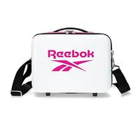 Reebok Maveryck Borsa da toilette adattabile con tracolla rosa 29x21x15 cm ABS rigido 9.14L 0.6 kg