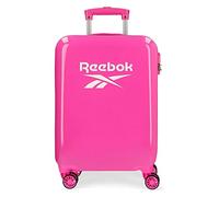 Reebok Maveryck Valigia da cabina Rosa 38x55x20 cm Rigida ABS Chiusura a combinazione laterale 34L 2,86 kg 4 Doppie ruote Bagaglio a mano