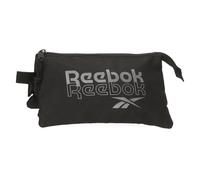 Reebok Melbourne Astuccio Triplo Nero 22x12x5 cm Poliestere by Joumma Bags, Nero, Taglia unica, Astuccio triplo