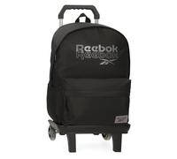 Reebok Melbourne Zaino per Portatile con Carrello Portatile 15,6 Pollici Nero 31x44x15 cm Poliestere by Joumma Bags, Nero, Taglia unica, Zaino per laptop con carrello