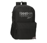 Reebok Melbourne Zaino Scuola Adattabile a Carrello Nero 31x44x15 cm Poliestere by Joumma Bags, Nero, Taglia unica, Zaino scuola adattabile a carrello
