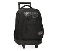 Reebok Melbourne Zaino Scuola Nero 32x43x21 cm Poliestere by Joumma Bags, Nero, Taglia unica, Zaino scuola