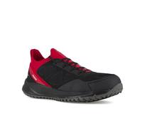 Reebok Mens all Terrain Work Safety Toe Trail Running Work Shoe Uomo RB4093 Nero e Rosso all Terrain Work Athletic