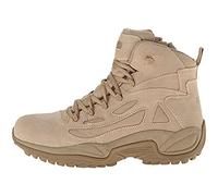 Reebok mens Rapid Response Rb Soft Toe 6" Stealth Side Zipper Military Tactical Boot, Desert Tan, 10 W US
