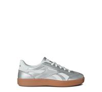 Reebok Mens Smash Edge S Black White Gum Trainers, Silvermetallic White Gum1, 36.5 EU