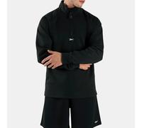 Reebok - Mezza zip RBK.B FT OH, Black/Black/White, Taglia: S