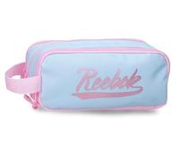 Reebok Monroe Astuccio Triplo Blu 22x10x9 cm Poliestere by Joumma Bags
