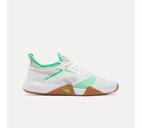 Reebok - Nano Court Scarpe da allenamento, FTW WHITE/OPTICAL EMERALD/GUM, Taglia: 47