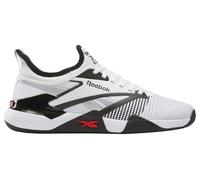 Reebok Nano Court, Scarpe da Ginnastica Unisex-Adulto, Black White Energy Red, 43 EU
