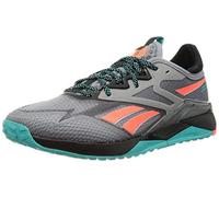 Reebok Nano X2 TR Adventure, Sneakers Uomo, Grigio/Nero/Verde acqua, 41 EU
