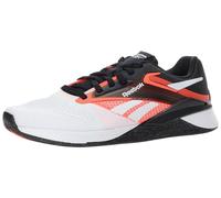 Reebok Nano X4, Sneaker Unisex - Adulto, Black Ftwwht Orgfla, 40.5 EU
