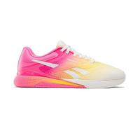 Reebok Nano X5, Sneaker Donna, Chalk/Atomic Pink/Golden Haze, 40.5 EU