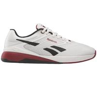 Reebok Nano X5 Mens Shoes, Cross Training Sneakers for Men, Scarpe da Ginnastica Uomo, Luxe Grey Retro Red Black, 39 EU