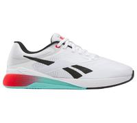 Reebok Nano X5, Scarpe da Ginnastica Unisex-Adulto, Ftwr White Black Energy Red, 43 EU