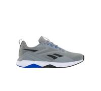 Reebok Nanoflex TR 2, Sneaker Uomo, Grigio 3 Black Optimum Blue, 44 EU