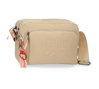 Reebok Noah Borsa a tracolla due scomparti Beige 25x18x7 cm Poliestere