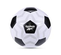 Reebok - Pallone da calcio sintetico VR-1K, versatile e resistente (bianco/nero, taglia 5)