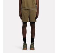 Reebok - Pantaloncini 2-in-1 7" ID Basketball, Army Green, Taglia: L