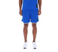 Reebok - Pantaloncini 2-in-1 7" ID Basketball, Optimum Blue, Taglia: M