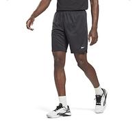 Reebok Maglia da Allenamento Pantaloncini, Nero Notturno, XL Uomo